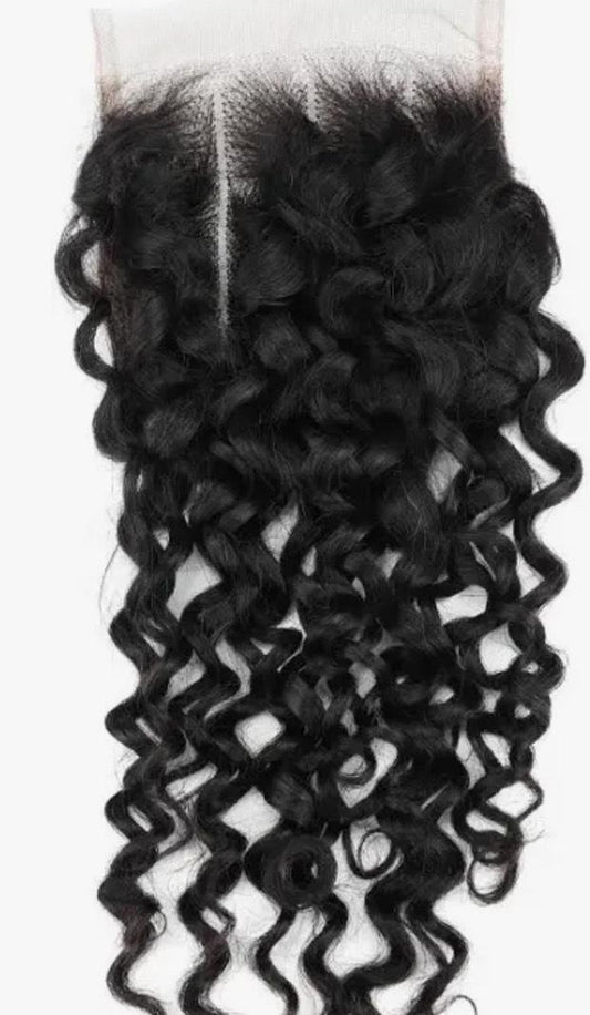 4x4 Curly HD Lace Closure